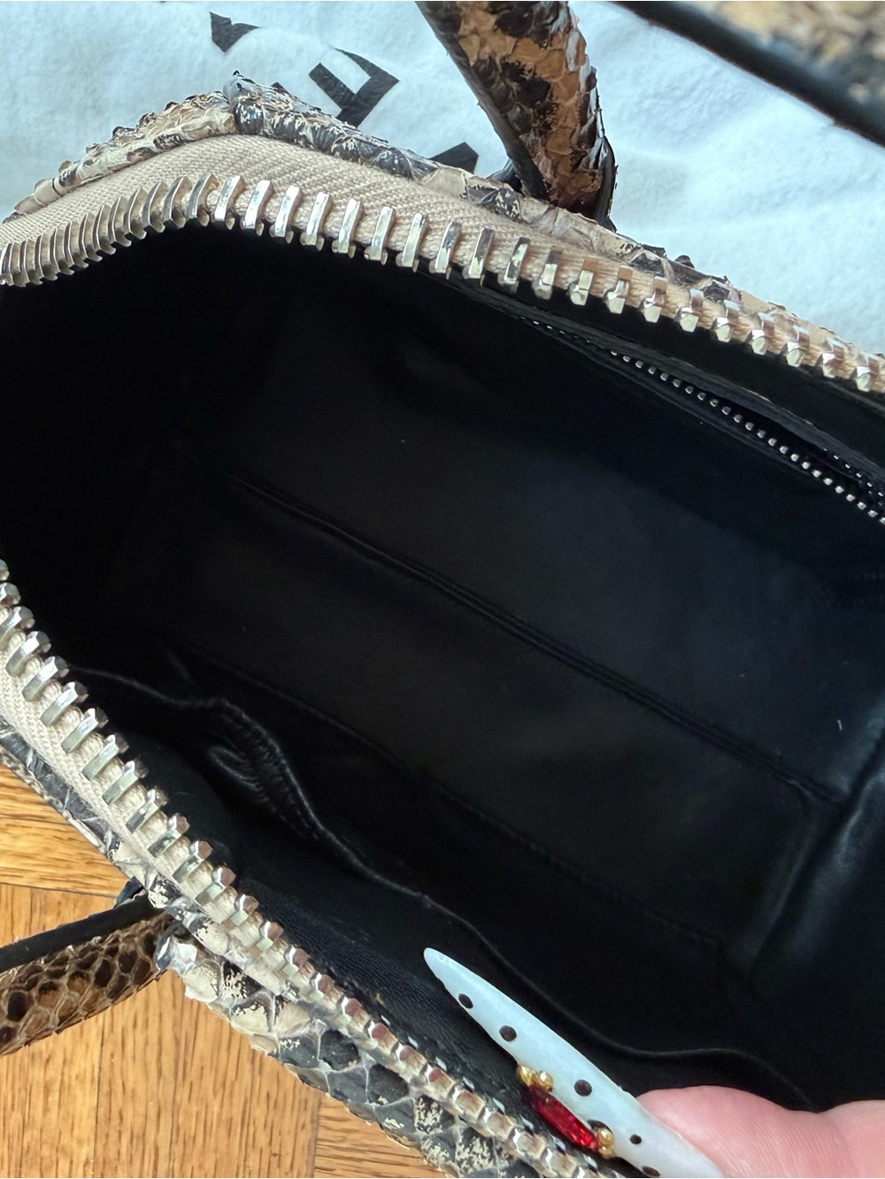 Givenchy Mini Antigona Bag in Python - Picture 6 of 11